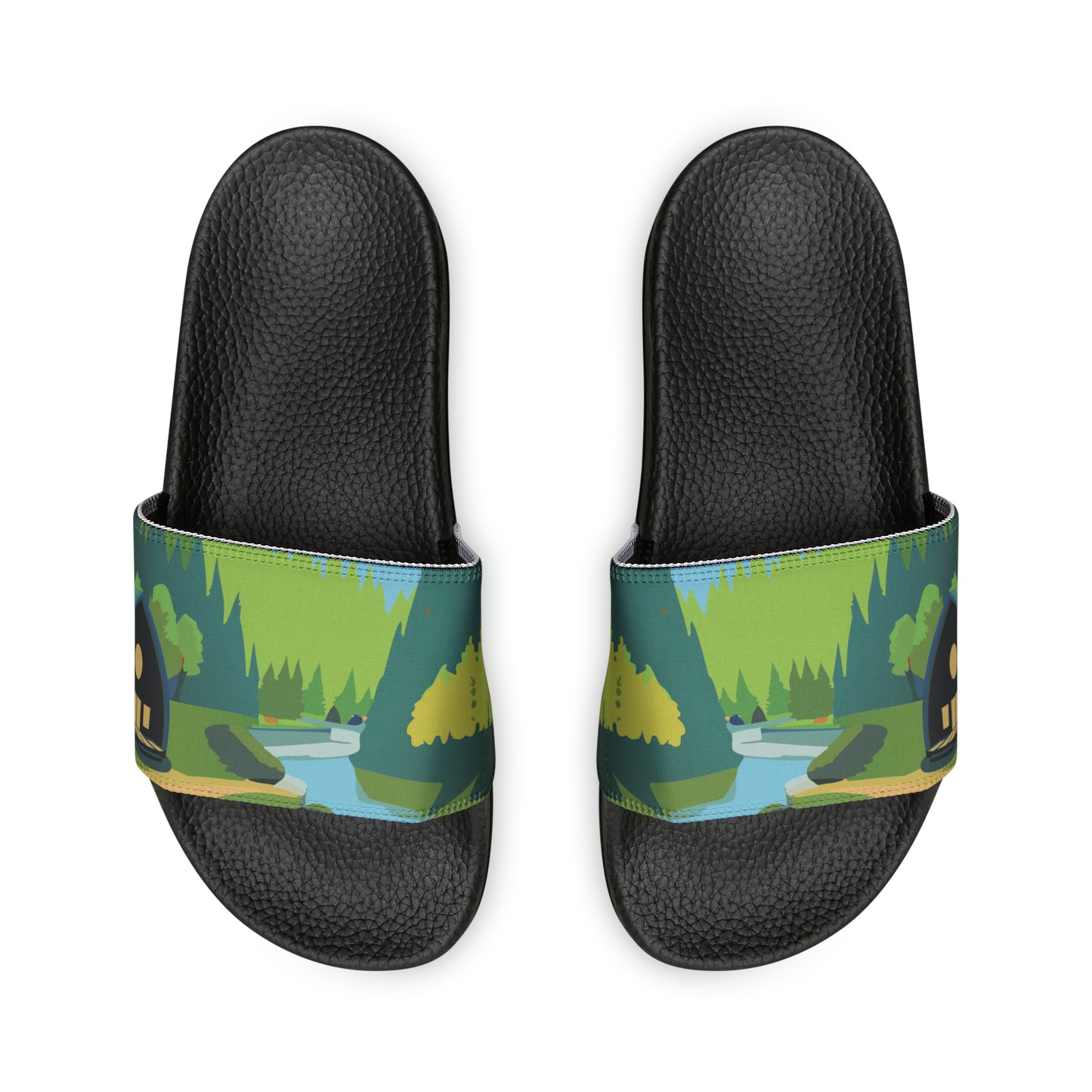 Arched Cabins LLC: Season of Giving 2024 - SUMMER - Men's Slide Sandals