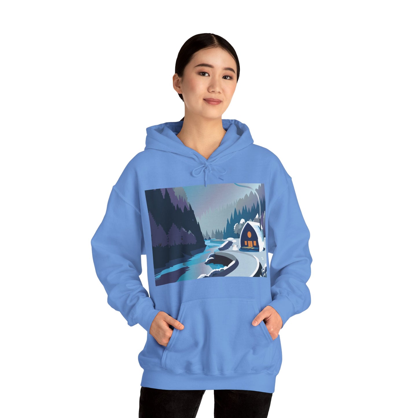 Arched Cabins LLC: Season of Giving 2024 - WINTER - Unisex Heavy Blend™ Hooded Sweatshirt