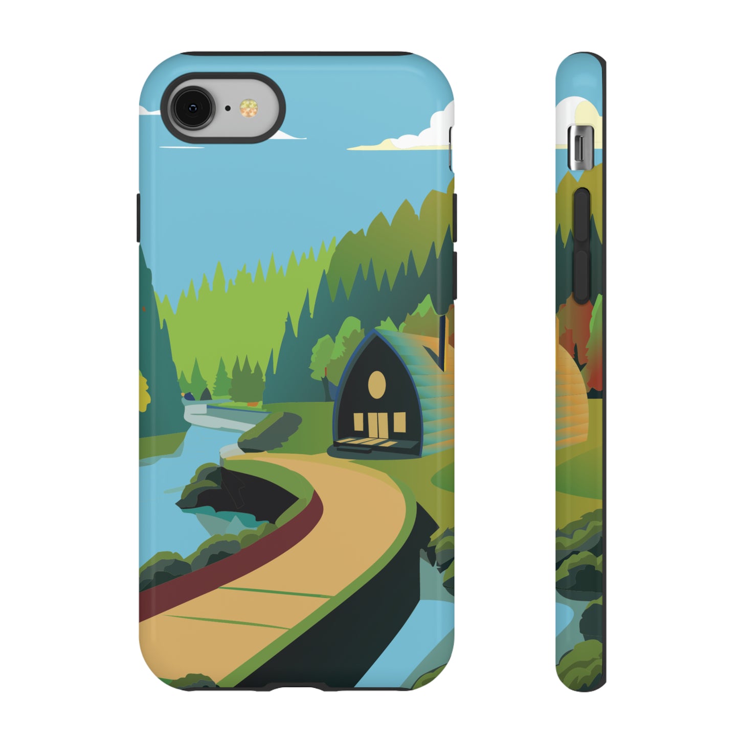 Arched Cabins LLC: Season of Giving 2024 - SUMMER - Phone Tough Cases