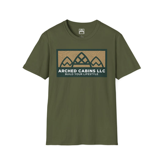 Official Arched Cabins LLC Mountain T-Shirt