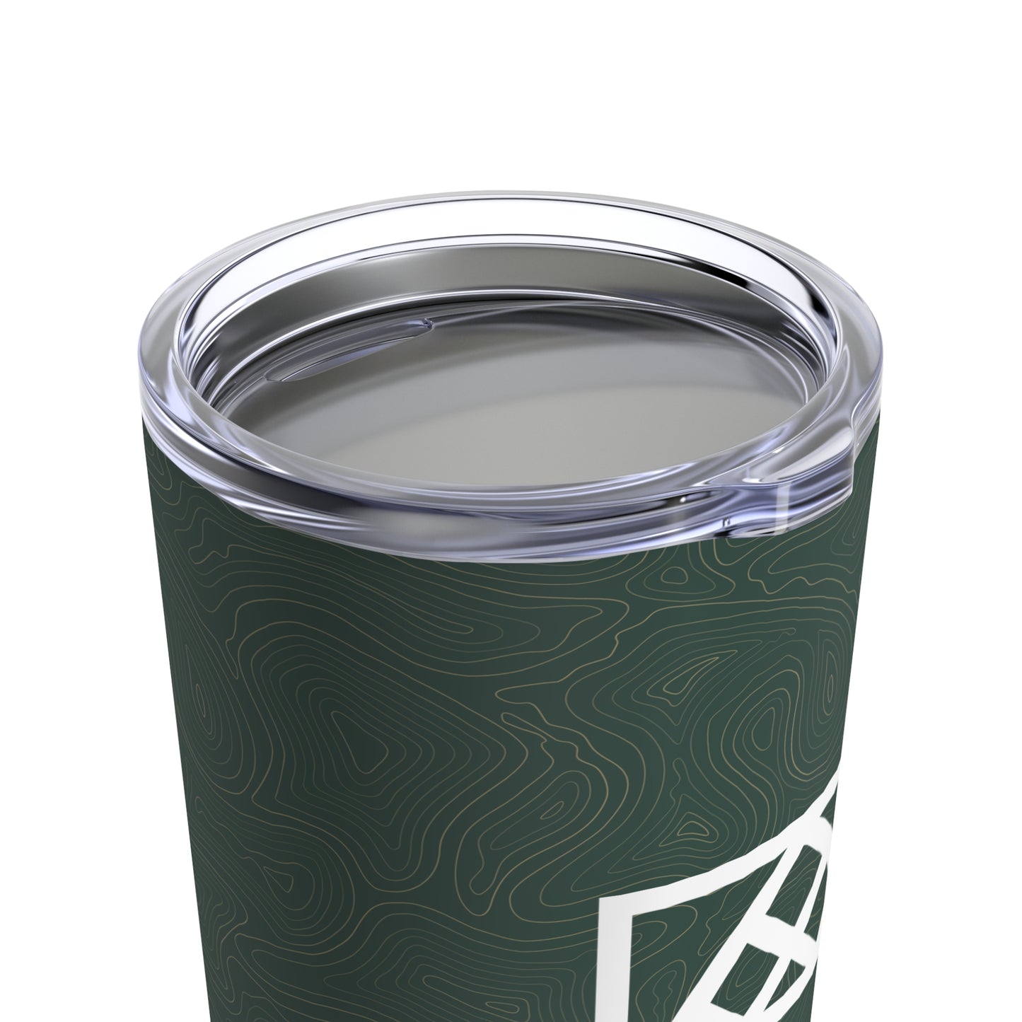 Arched Cabins LLC Topographic "Build Your Lifestyle" Tumbler 20oz