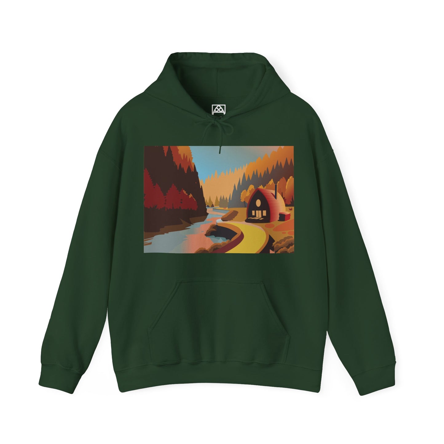 Arched Cabins LLC: Season of Giving 2024 - FALL - Unisex Heavy Blend™ Hooded Sweatshirt