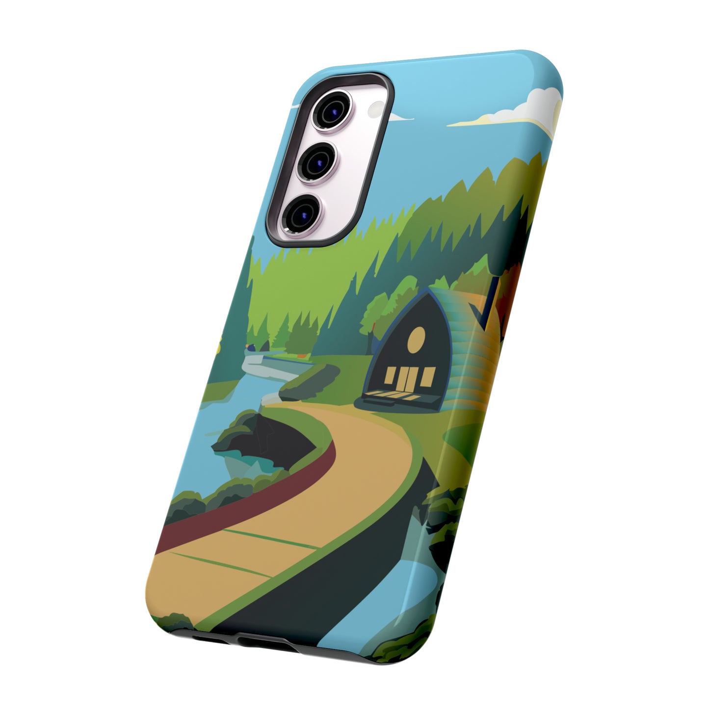 Arched Cabins LLC: Season of Giving 2024 - SUMMER - Phone Tough Cases