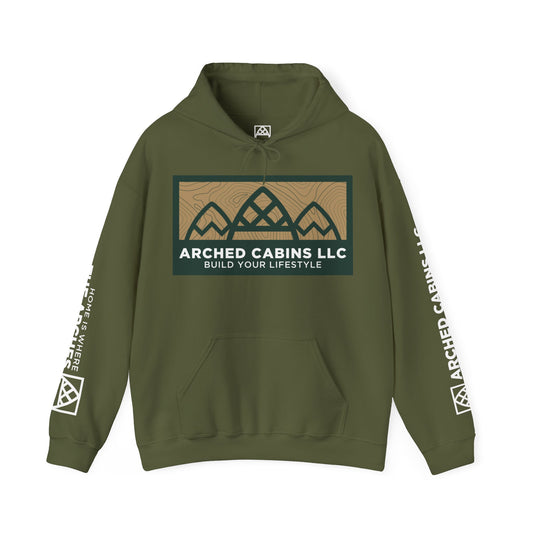 Official Arched Cabin LLC Unisex Heavy Blend™ Hooded Sweatshirt