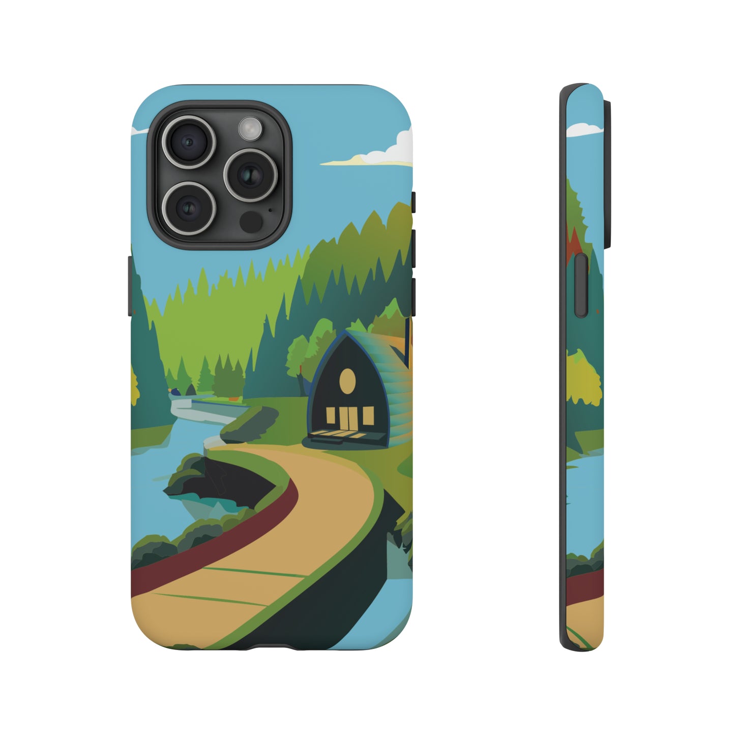 Arched Cabins LLC: Season of Giving 2024 - SUMMER - Phone Tough Cases