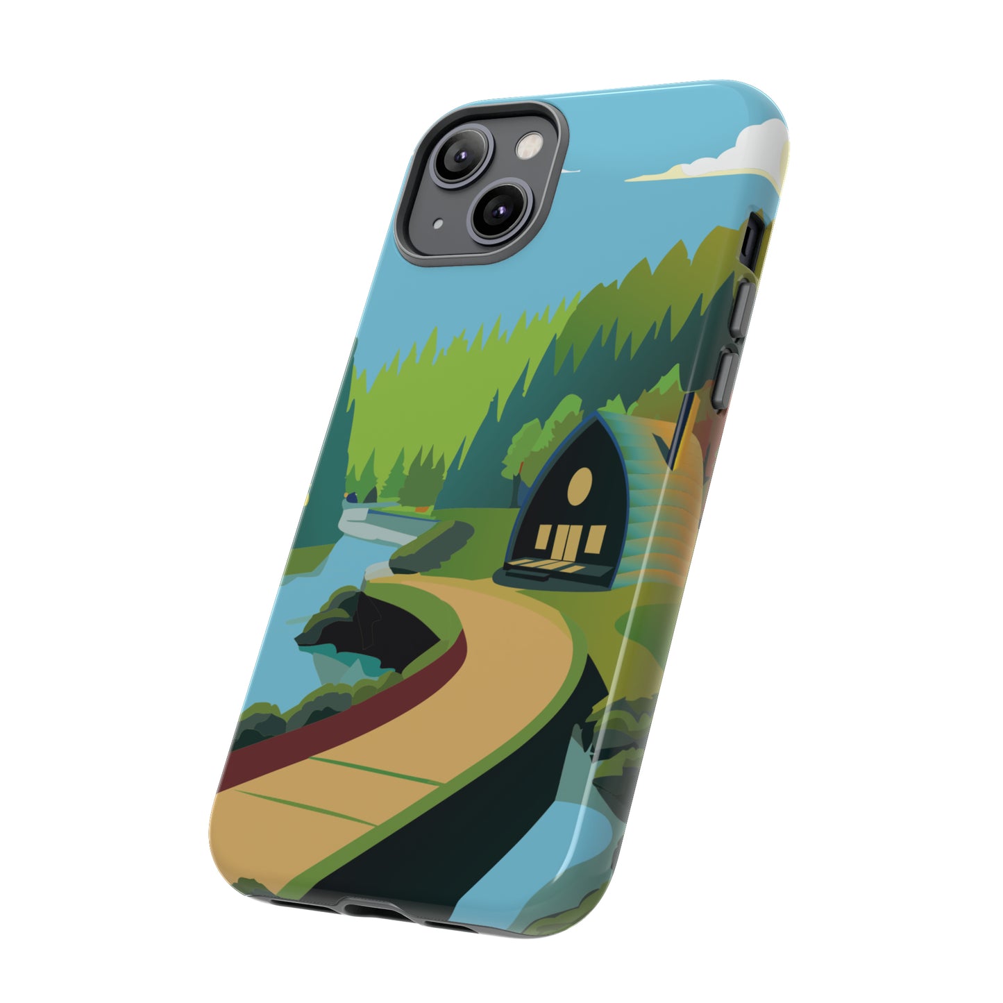 Arched Cabins LLC: Season of Giving 2024 - SUMMER - Phone Tough Cases