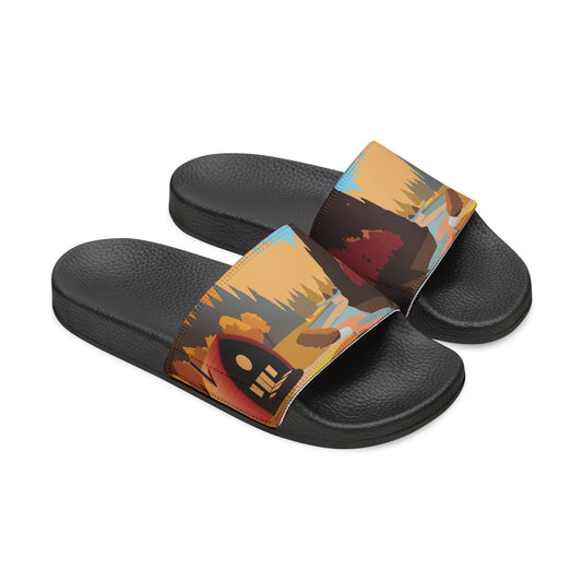 Arched Cabins LLC: Season of Giving 2024 - FALL - Women's Slide Sandals