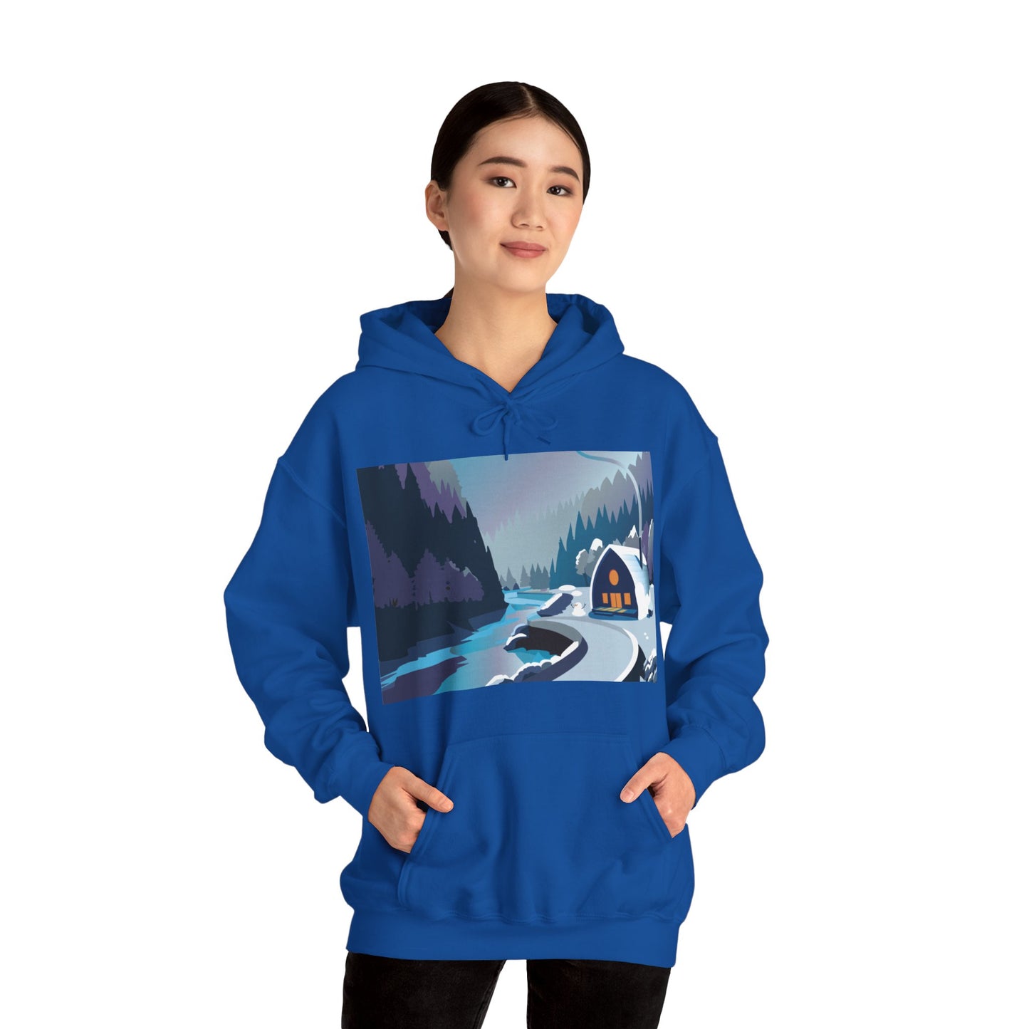 Arched Cabins LLC: Season of Giving 2024 - WINTER - Unisex Heavy Blend™ Hooded Sweatshirt