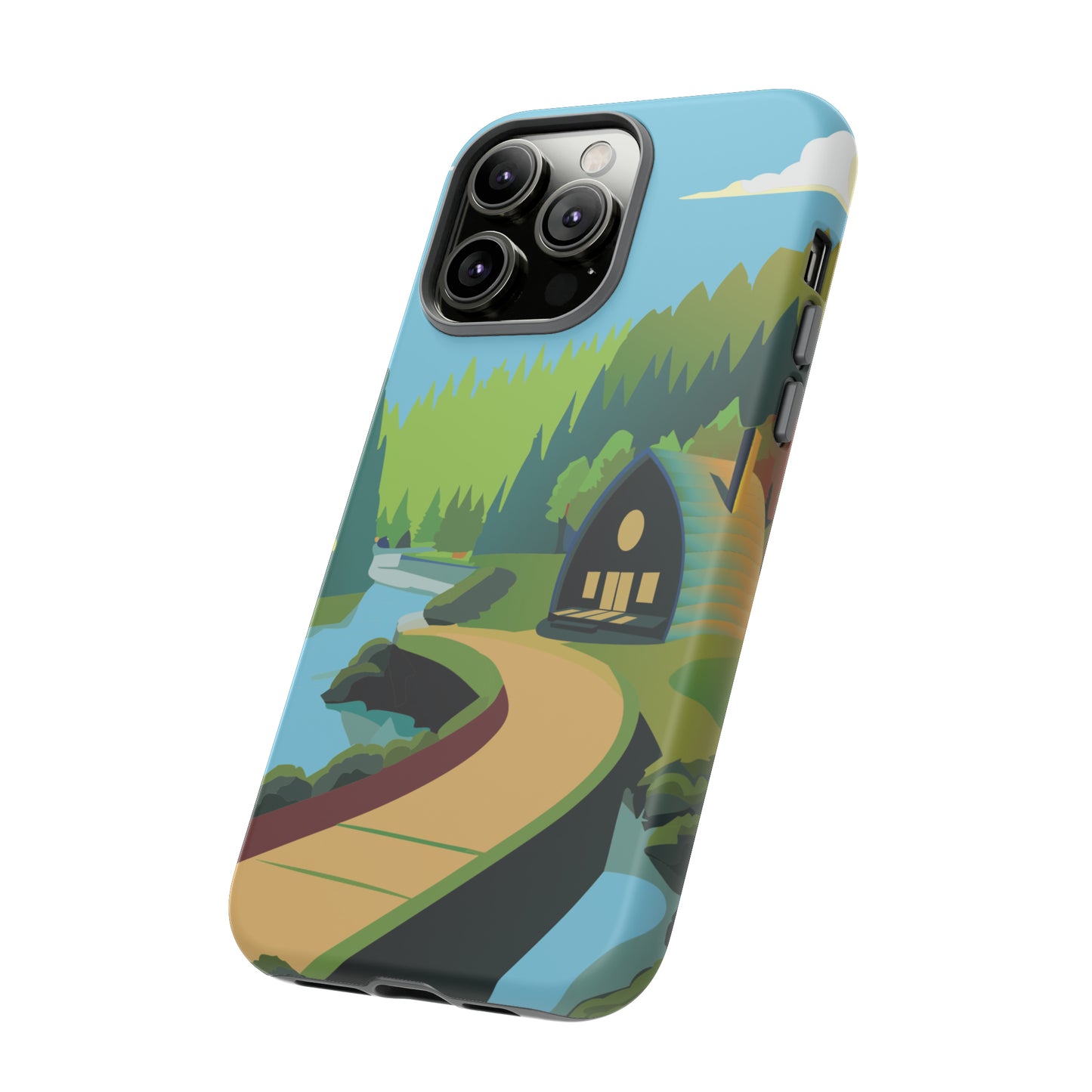 Arched Cabins LLC: Season of Giving 2024 - SUMMER - Phone Tough Cases