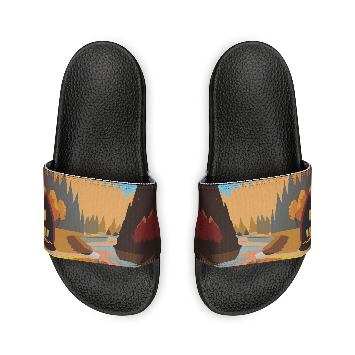 Arched Cabins LLC: Season of Giving 2024 - FALL - Men's Slide Sandals