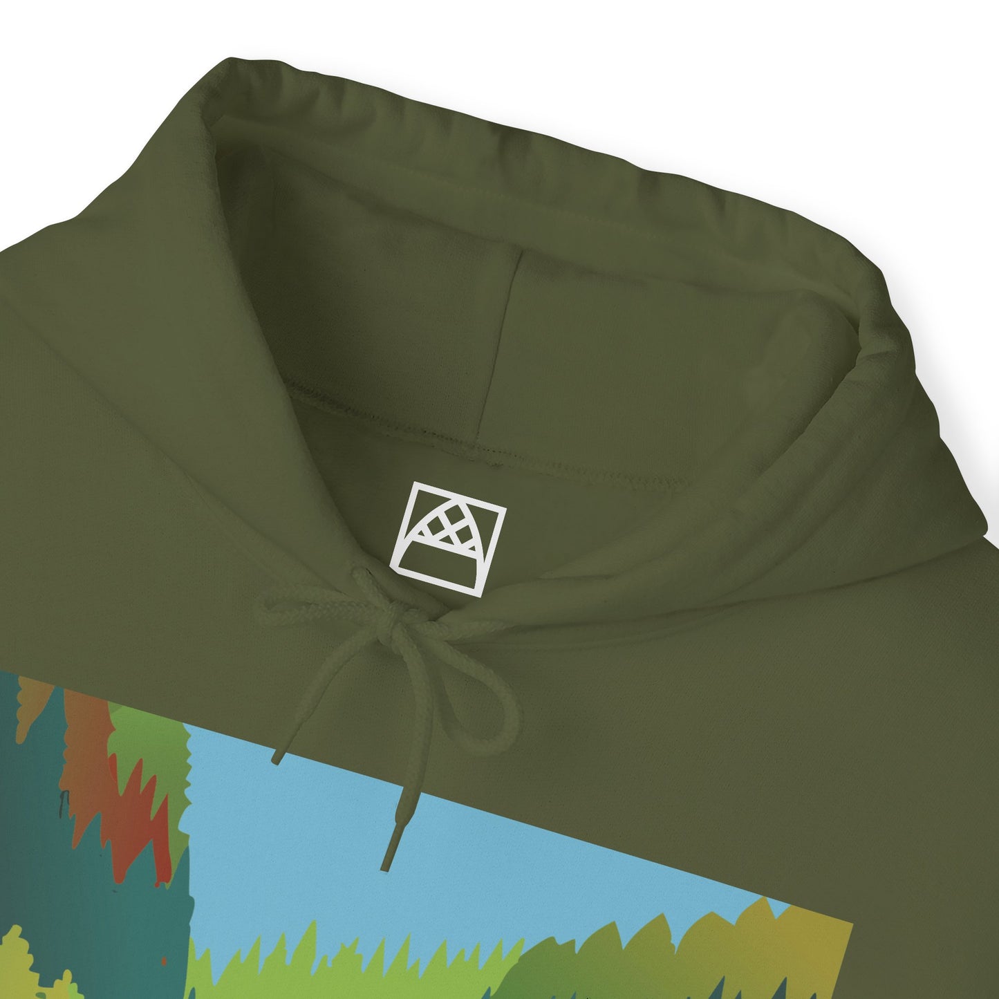 Arched Cabins LLC: Season of Giving 2024 -SUMMER - Unisex Heavy Blend™ Hooded Sweatshirt