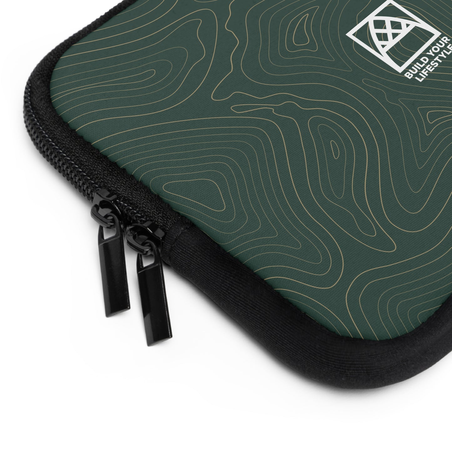 Arched Cabins LLC Topo Laptop Sleeve