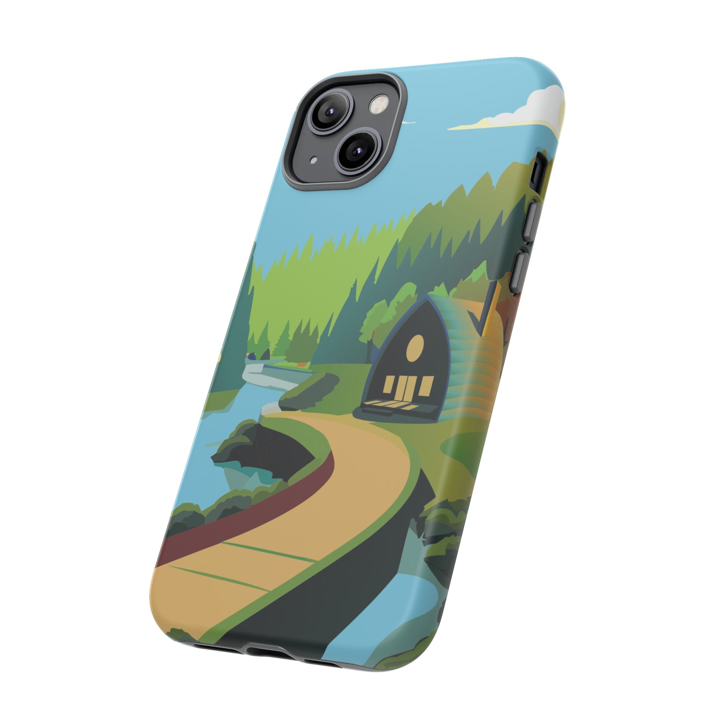 Arched Cabins LLC: Season of Giving 2024 - SUMMER - Phone Tough Cases