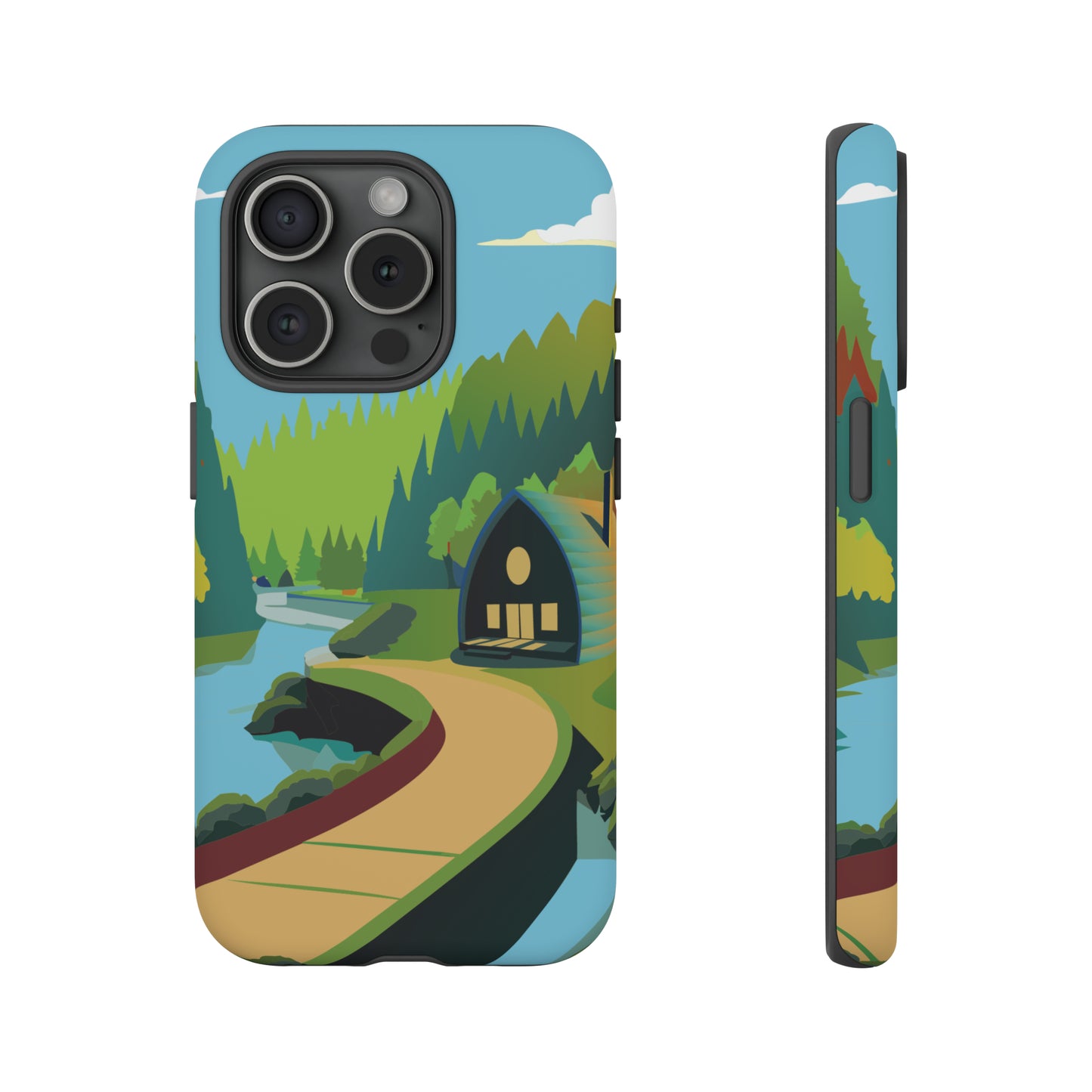 Arched Cabins LLC: Season of Giving 2024 - SUMMER - Phone Tough Cases