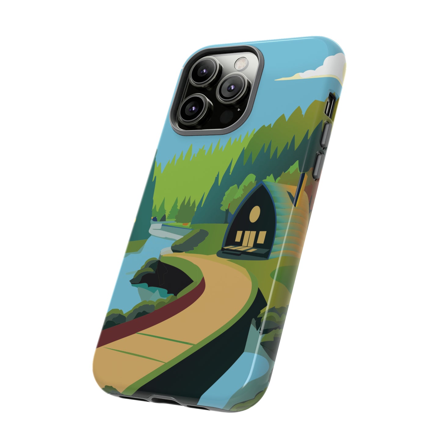 Arched Cabins LLC: Season of Giving 2024 - SUMMER - Phone Tough Cases