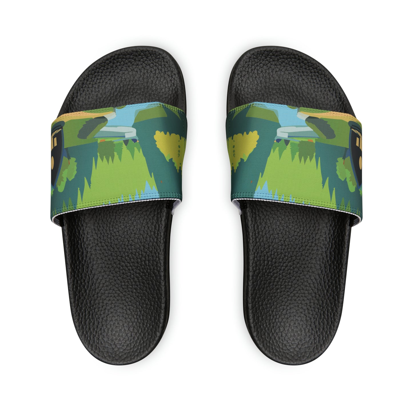 Arched Cabins LLC: Season of Giving 2024 - SUMMER - Men's Slide Sandals