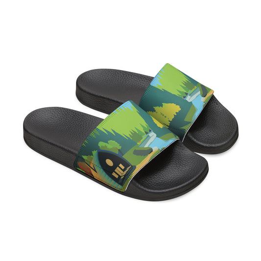 Arched Cabins LLC: Season of Giving 2024 - SUMMER - Women's Slide Sandals