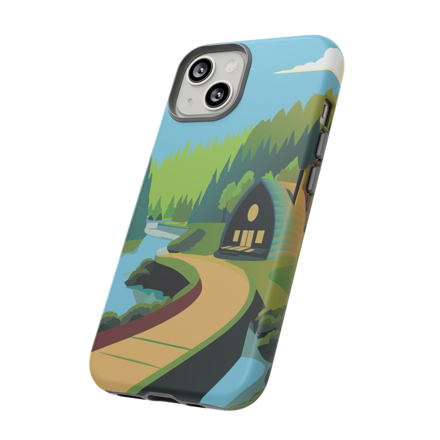 Arched Cabins LLC: Season of Giving 2024 - SUMMER - Phone Tough Cases